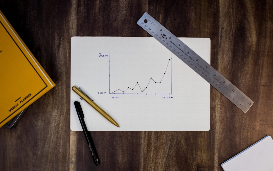 Grafik die Zukunft zeigt. Wir vereinfachen Unternehmens(ver)käufe.